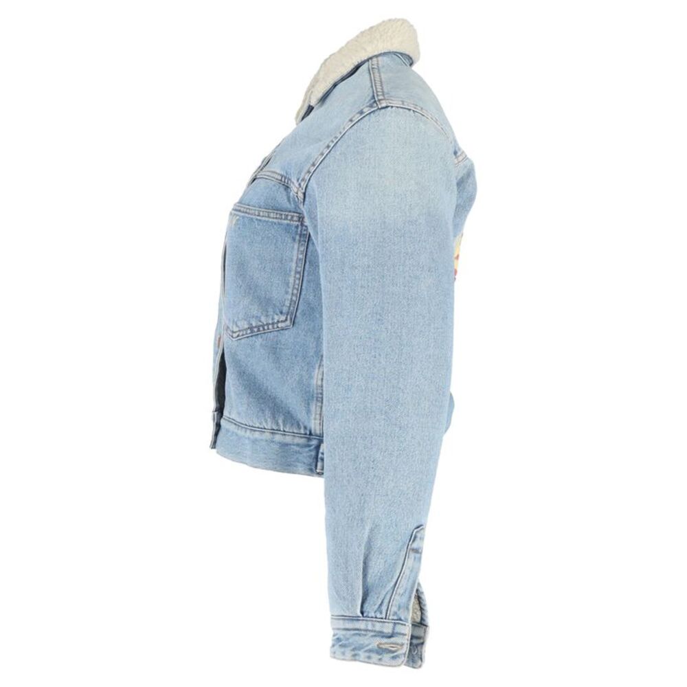 Isabel Marant Etoile Endless Camden Jacket in Blue Cotton Denim - Picture 2 of 3
